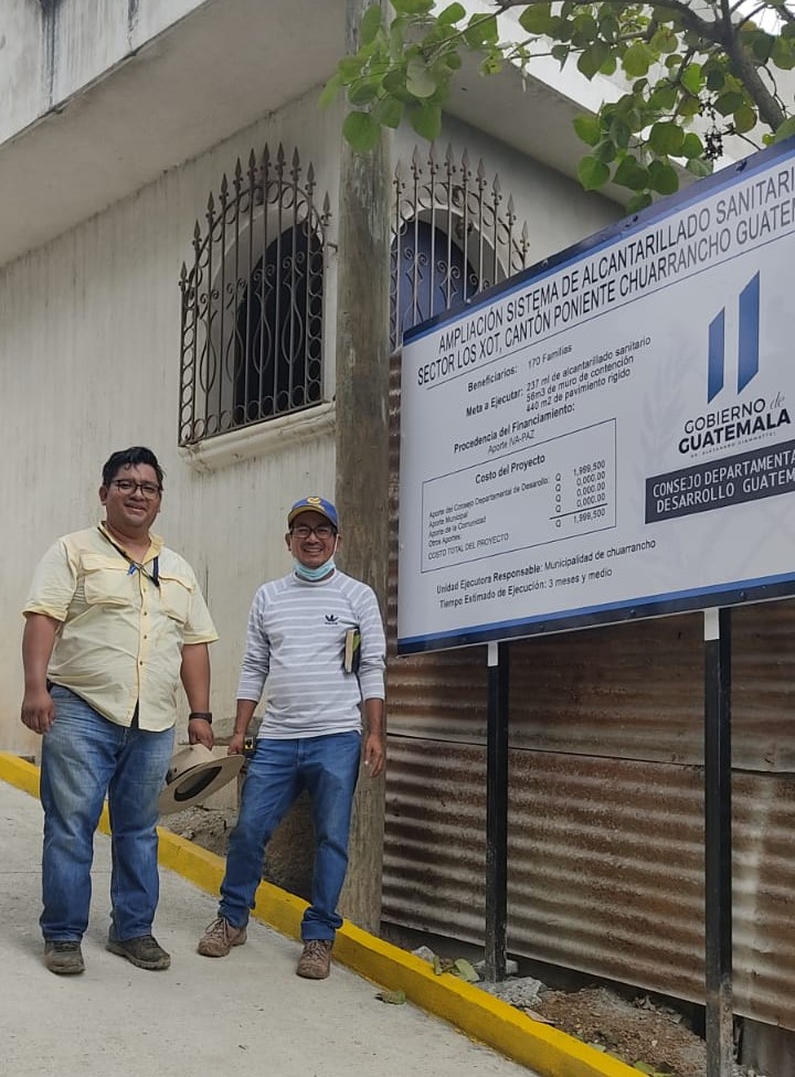 Supervisión de Obras en el Municipio de Chuarrancho
