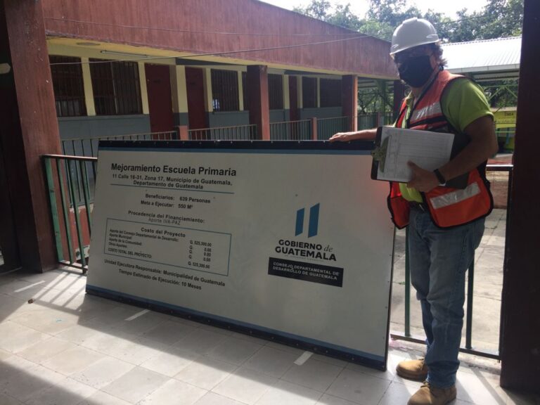 Supervisión de Obras en el Municipio de Guatemala