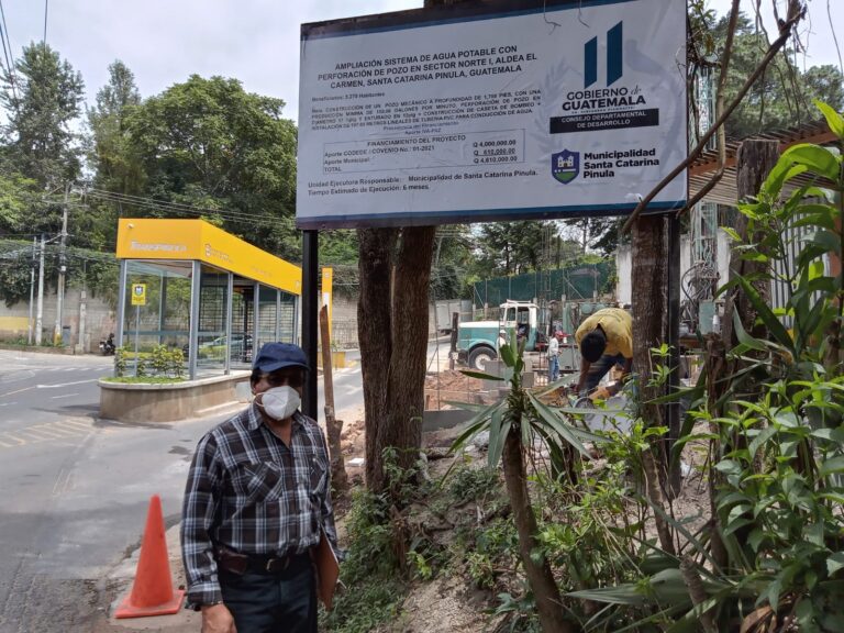 Supervisión de Obras en el Municipio de Santa Catarina Pinula