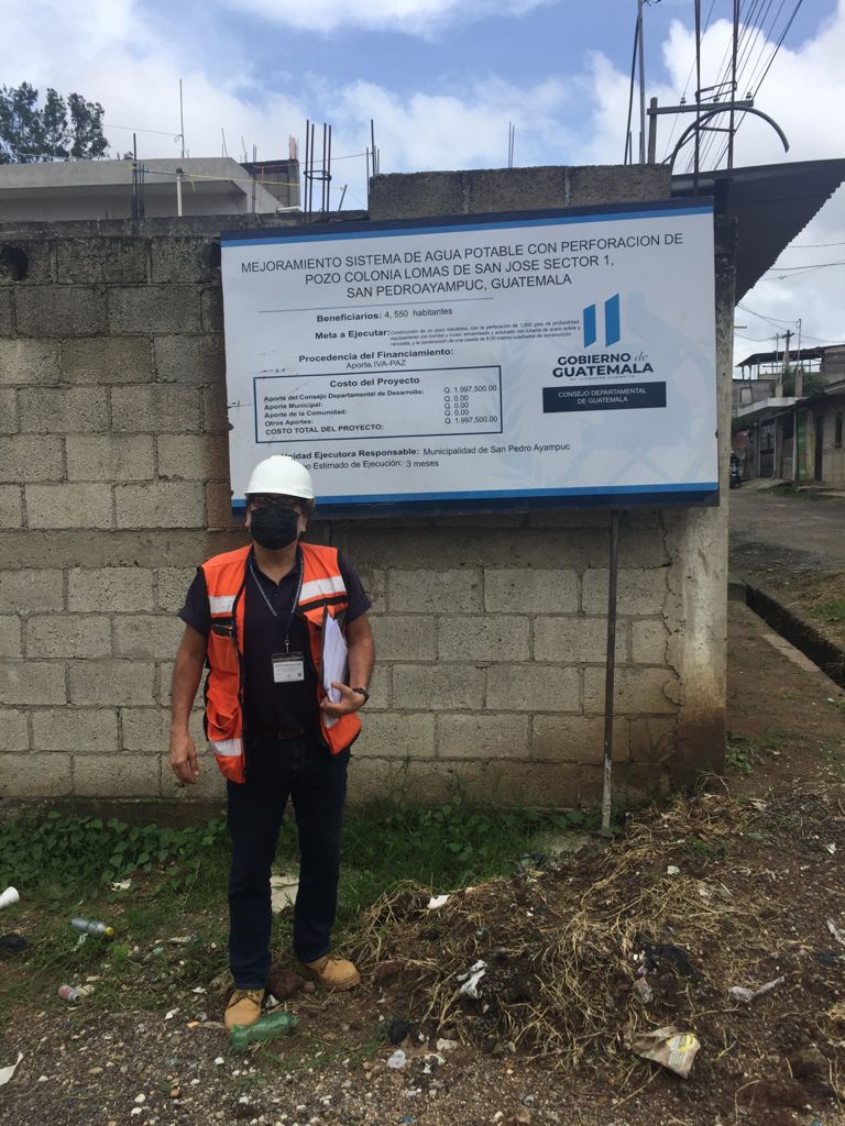 Supervisión de Obras en el Municipio de San Pedro Ayampuc