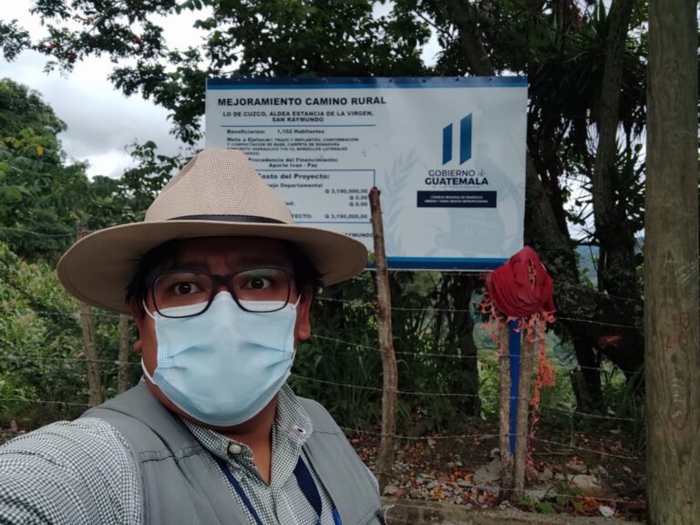 Supervisión de Obras en el Municipio de San Raymundo