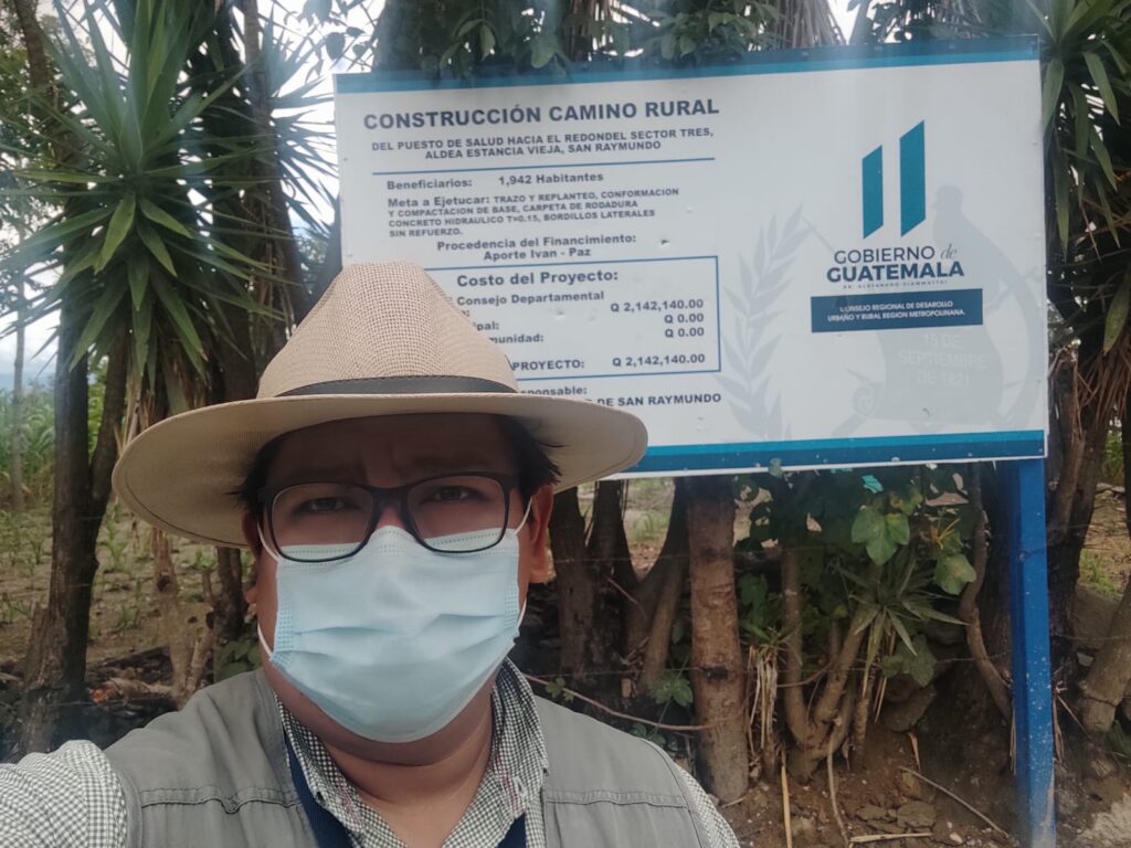 Supervisión de Obras en el municipio de San Raymundo