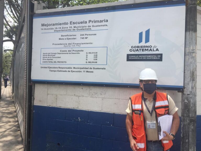 Supervisión de Obras en el Municipio de Guatemala