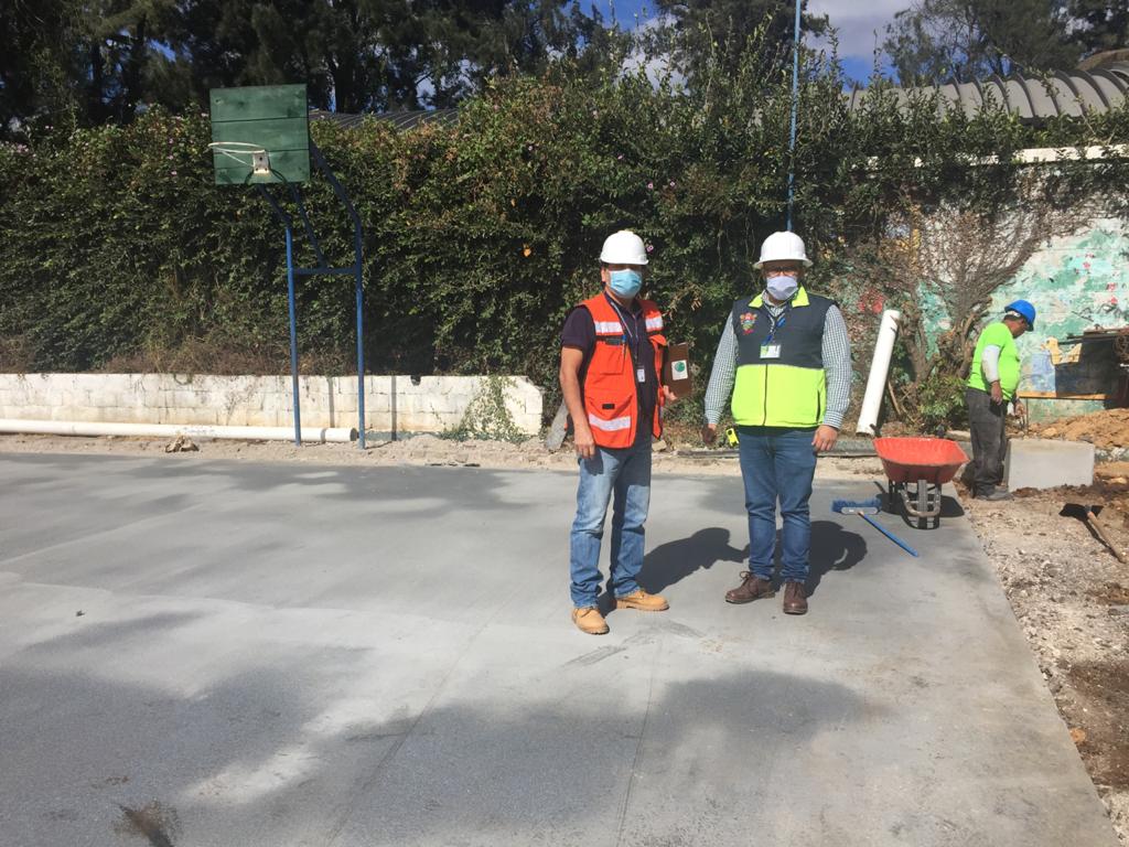 Supervisión de obras en el Municipio de Guatemala, Departamento de Guatemala.