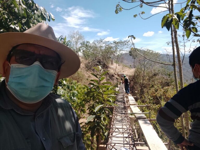 Supervisión de obras de Consejo de Desarrollo Región Metropolitana en Chuarrancho