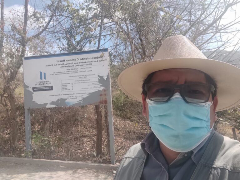 Supervisión de obras de Consejo de Desarrollo Región Metropolitana en Chuarrancho