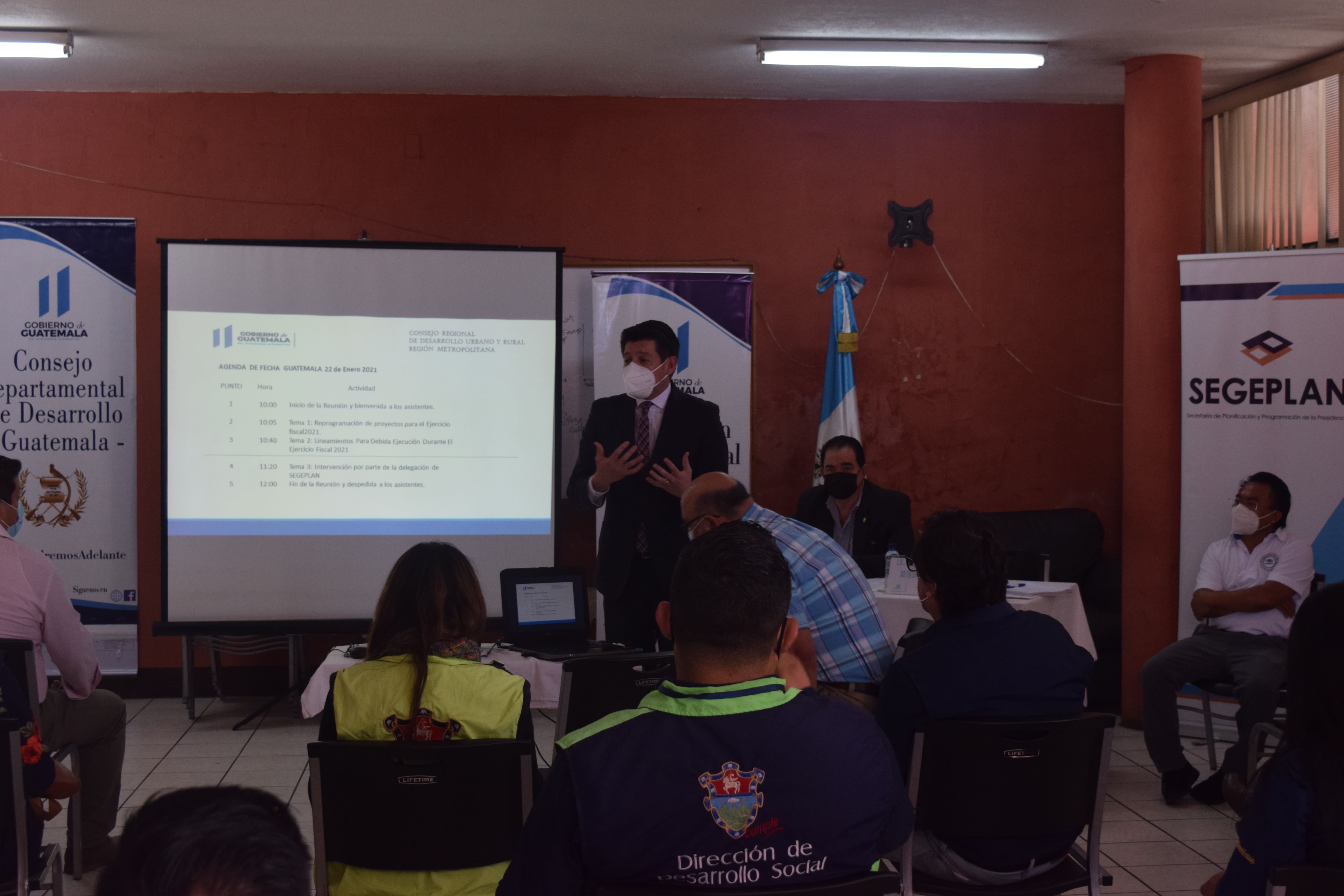 Reunión del Consejo Departamental con Directores Municipales