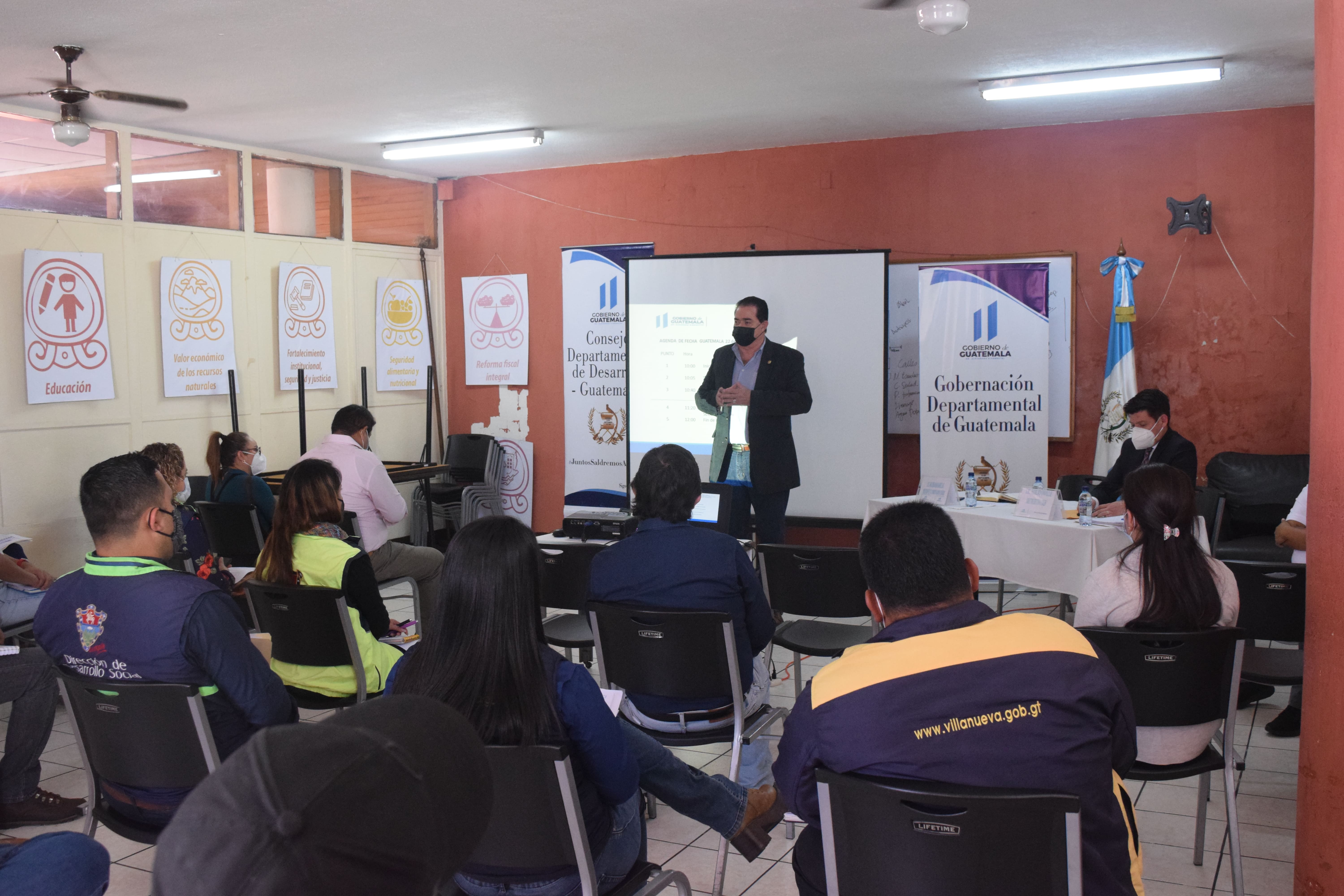 Reunión del Consejo Departamental con Directores Municipales