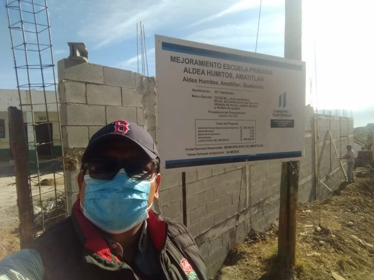 Supervisión de Obras en el Municipio de Amatitlán