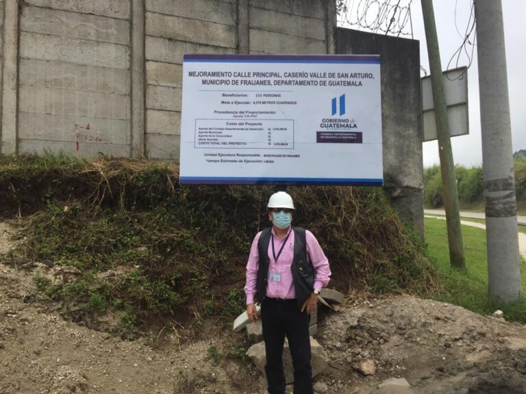 Supervisión de Obras en Municipio de Fraijanes