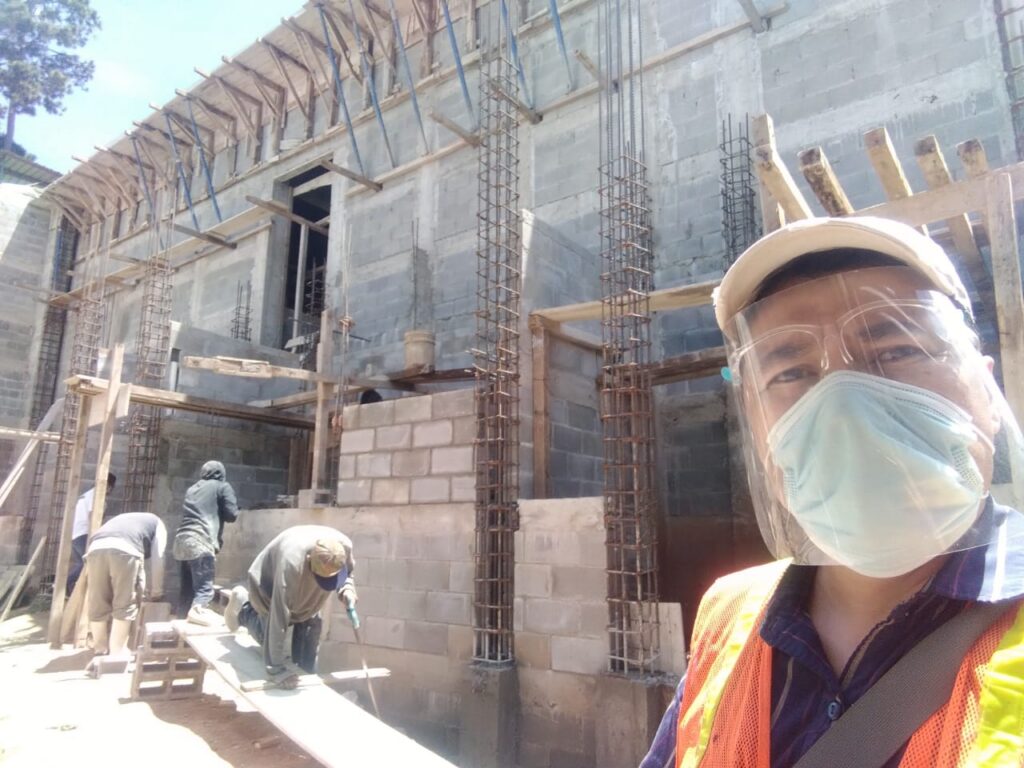 Supervisión de obras de Consejo de Desarrollo Región Metropolitana en Chinautla