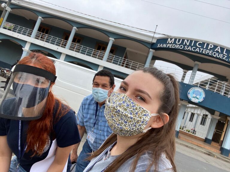 Trabajo de Campo de Promotores Sociales en San pedro Sacatepéquez