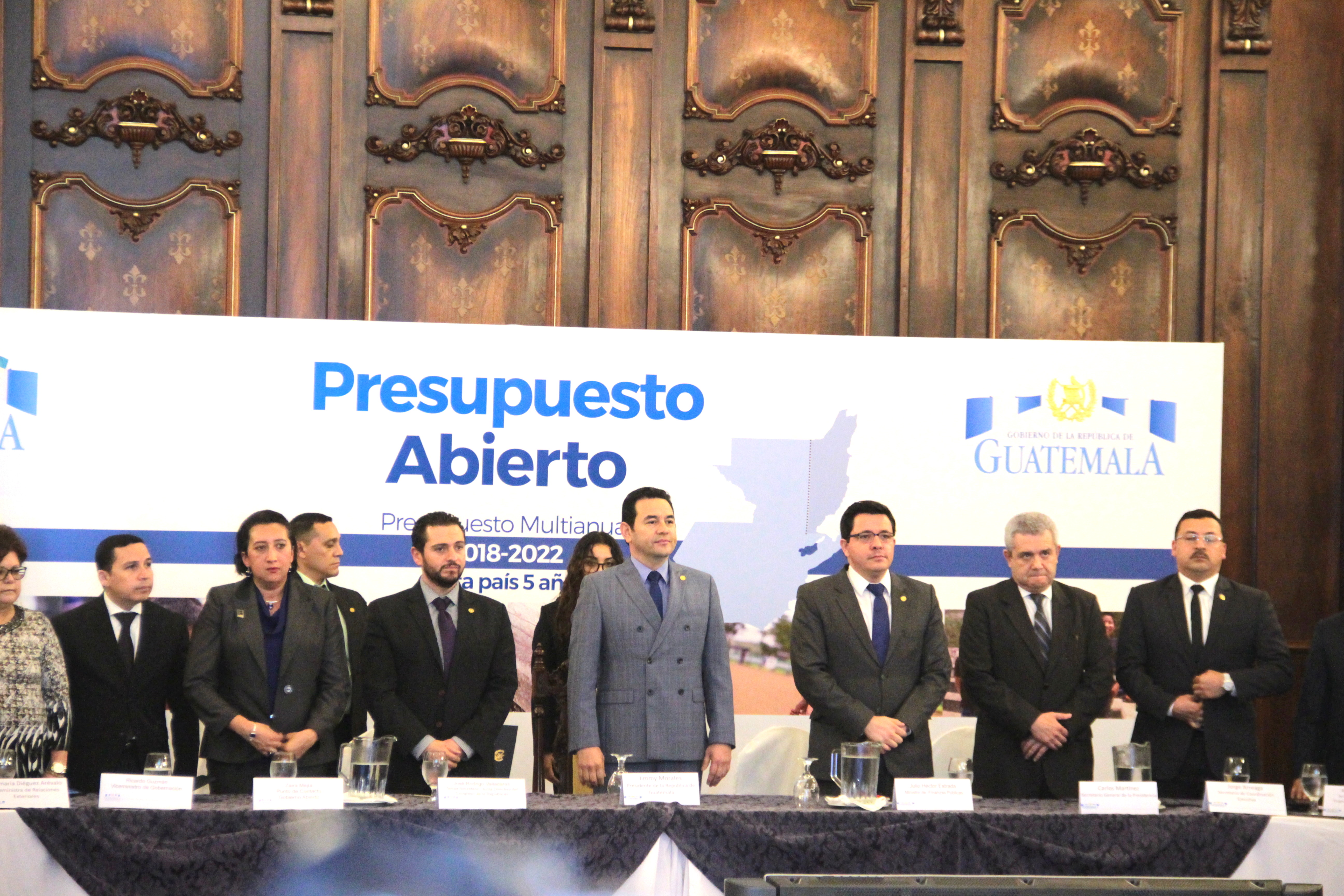 Finanzas define plan de gasto para 2018