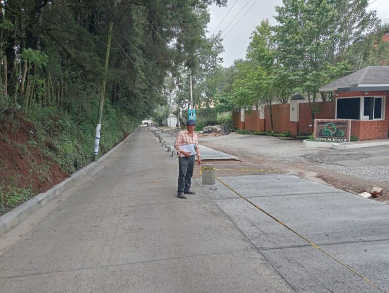 Supervisión de obras en el Municipio de Fraijanes